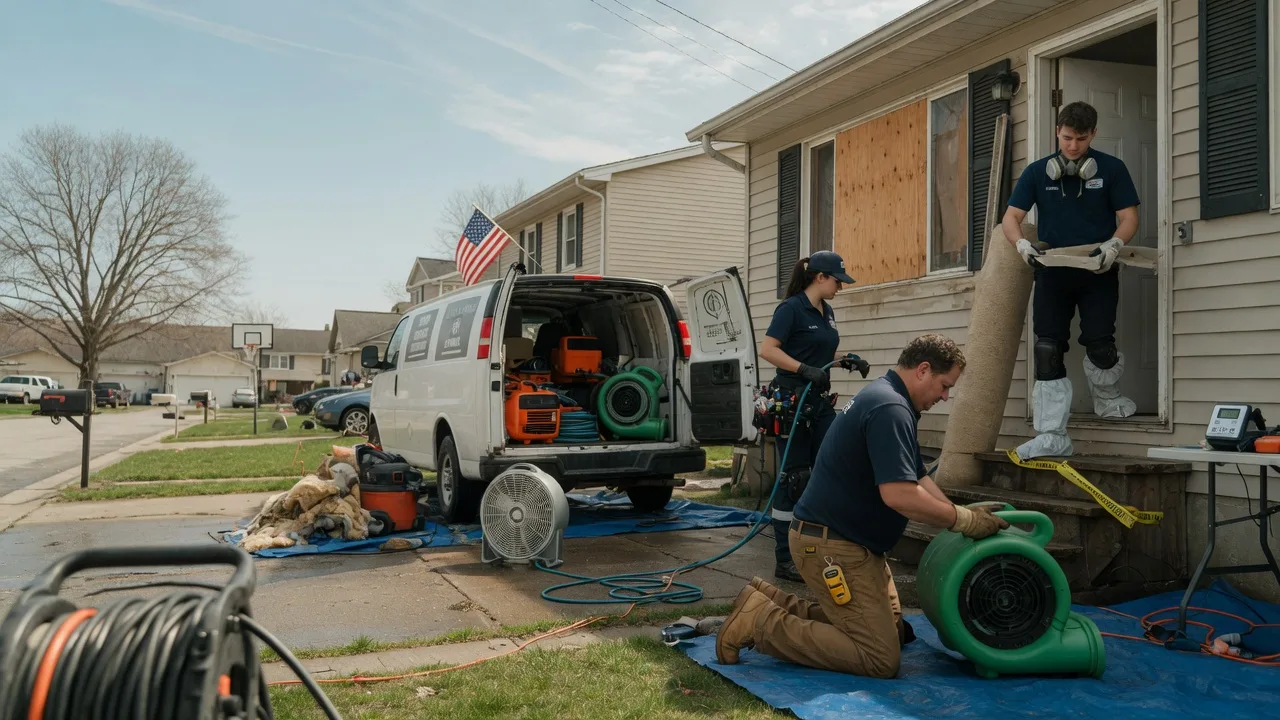Water Damage Restoration in Couderay, WI near me